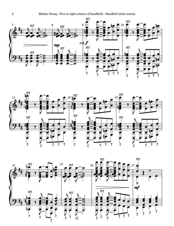 Mahler Swing, page 2